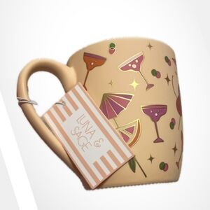 💛🔹️ Luna & Sage🔹️ Beautiful  Drinks Olives Vacation Mode Mug